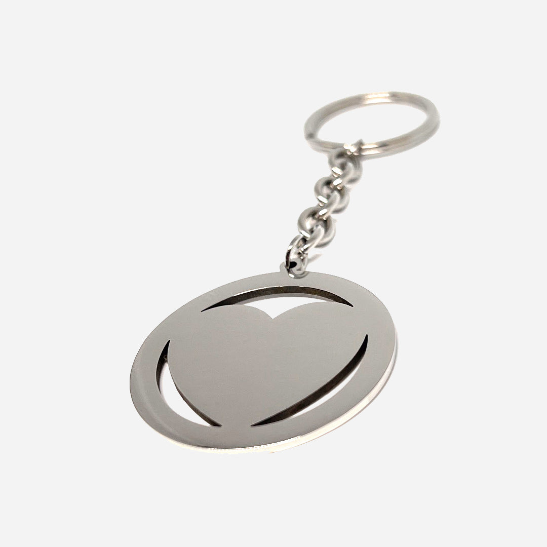 Portachiavi Heart Circle – Amore e Armonia in un Unico Dettaglio