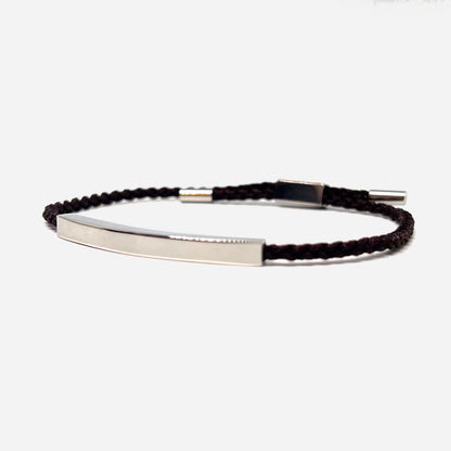 Eternity Marrone Scuro Silver