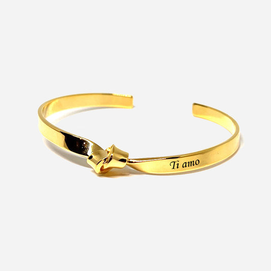 Bangle Nodo Rigido Gold – Legami Preziosi