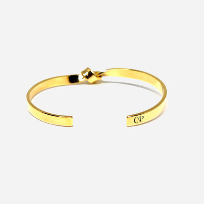 Bangle Nodo Rigido Gold – Legami Preziosi