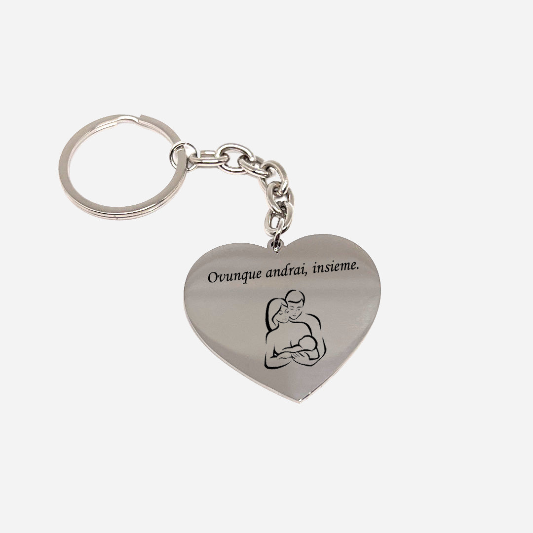 Portachiavi Heart – Un Simbolo di Amore e Connessione