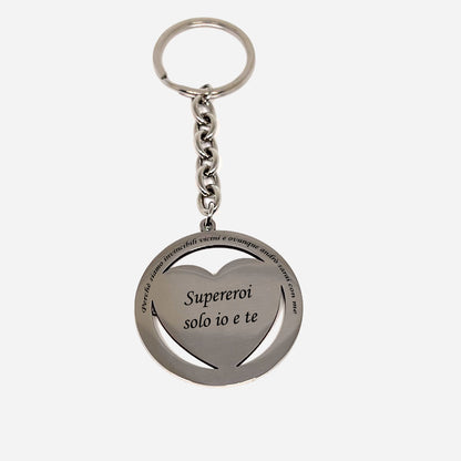 Portachiavi Heart Circle – Amore e Armonia in un Unico Dettaglio