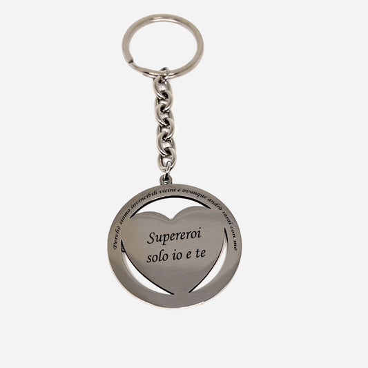 Portachiavi Heart Circle – Amore e Armonia in un Unico Dettaglio