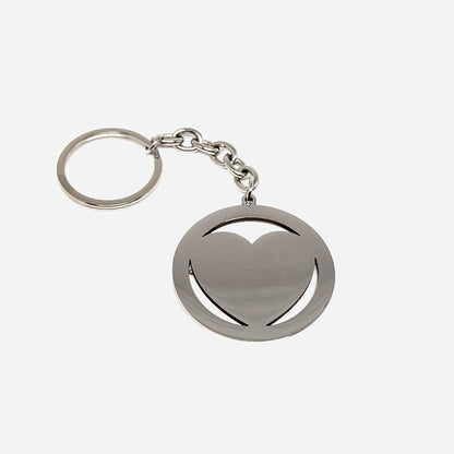 Portachiavi Heart Circle – Amore e Armonia in un Unico Dettaglio